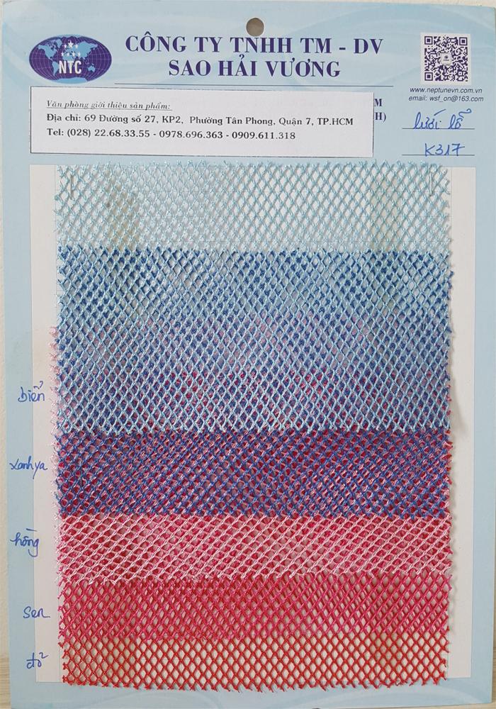 Vải lưới - Vải May Mặc Sao Hải Vương - Công Ty TNHH Thương Mại Dịch Vụ Sao Hải Vương